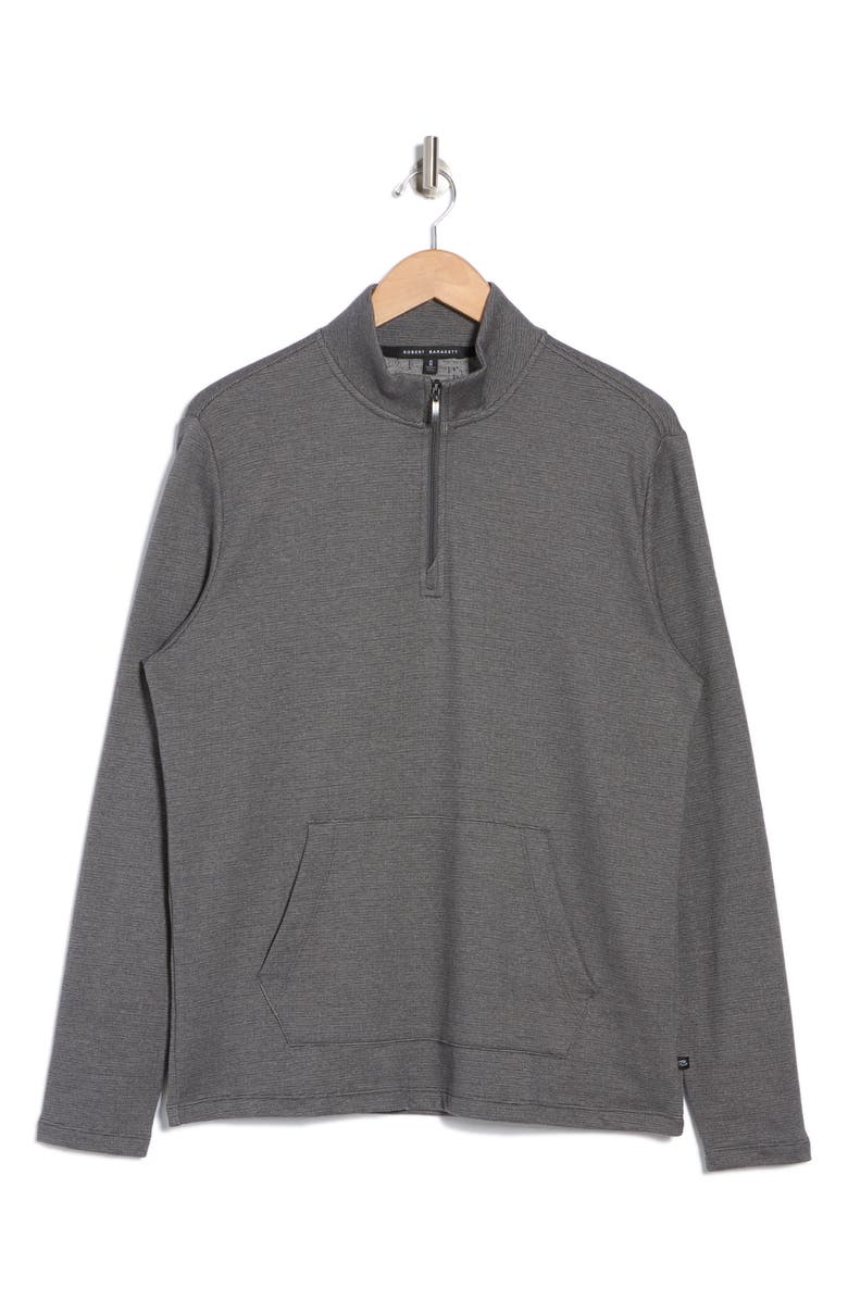 Robert Barakett Hobart Half Zip Pullover, Alternate, color, Grey