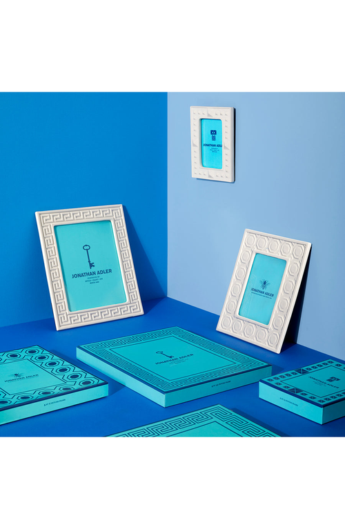 Jonathan Adler Charade Moulding Frame In White