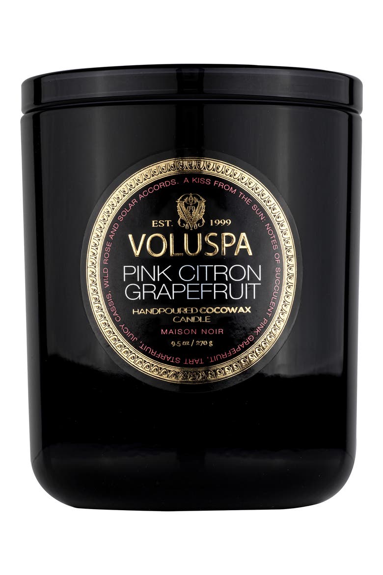 Pink Citron Grapefruit Classic Candle, Alternate, color, PINK CITRON