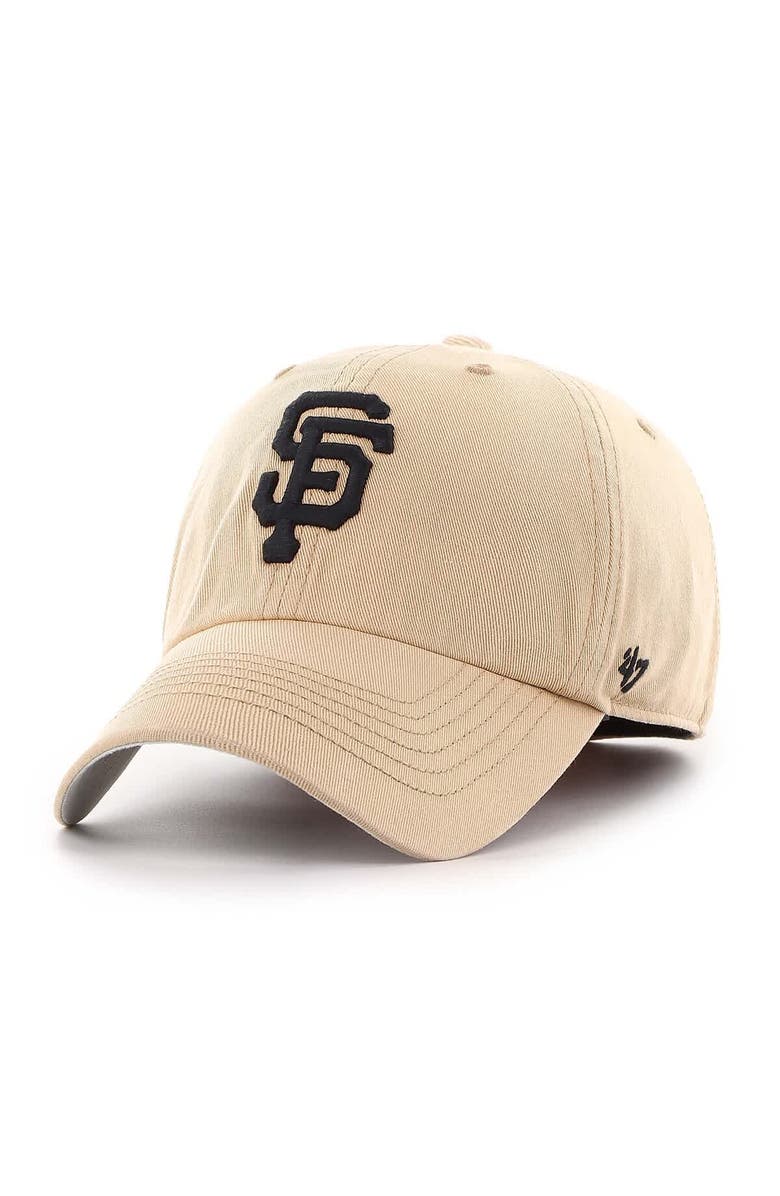 '47 Men's '47 Khaki San Francisco Giants Dusted Franchise Fitted Hat, Main, color, 