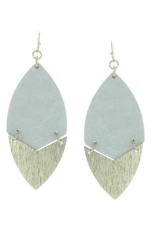 Gold-Plated Quinn Split Earrings