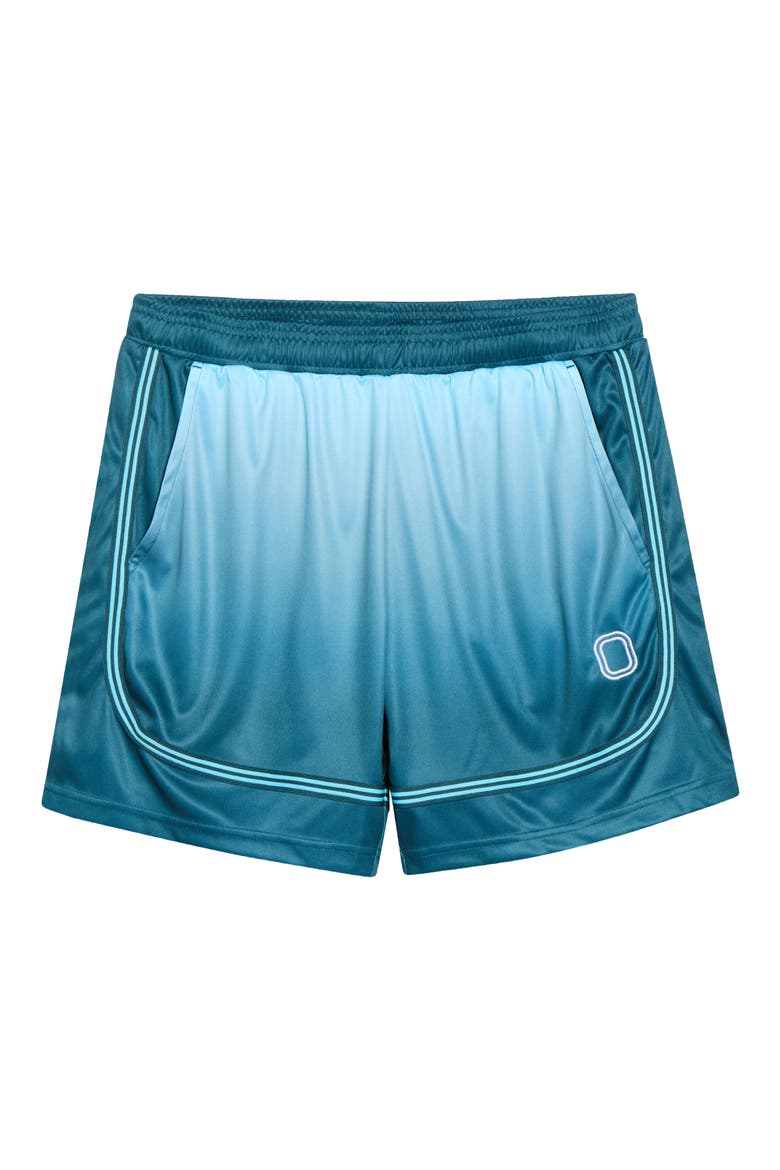 New York Mesh Ombr36 Shorts, Main, color, MINT