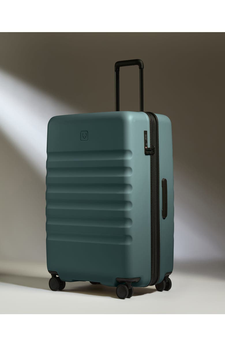 ANTLER Icon Stripe Large Luggage, Main, color, Glade Blue