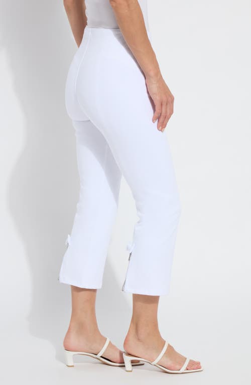 Lyssé Lysse Ankle Denim Baby Bootcut In White