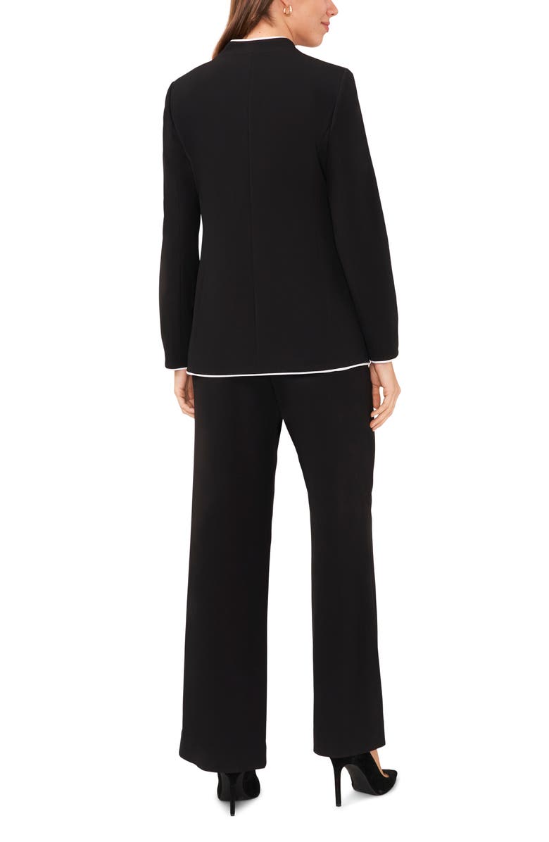 Halogen<sup>®</sup> Piped Trim Collarless Blazer, Alternate, color,