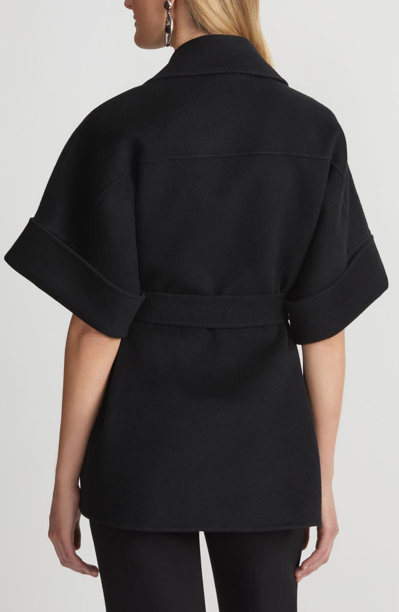 Lafayette 148 New York Double Face Wool & Cashmere Belted Jacket, Alternate, color, 