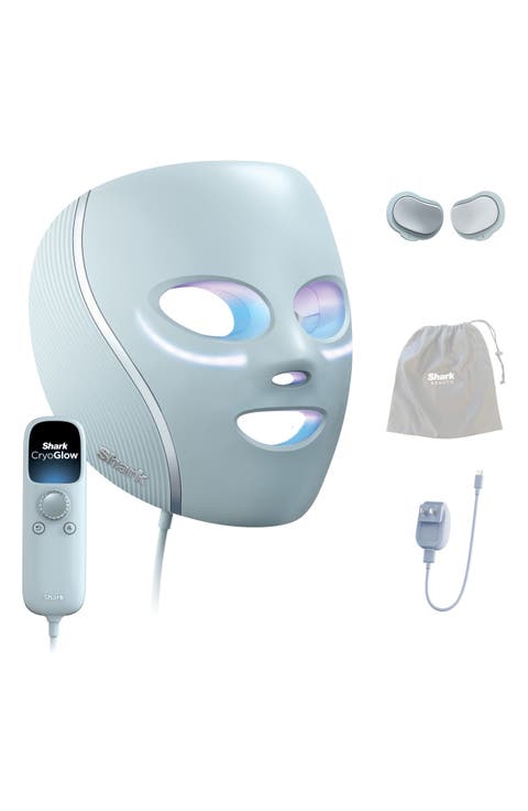 CryoGlow Under-Eye Cooling + LED Anti-Aging Skin Clearing Face Mask