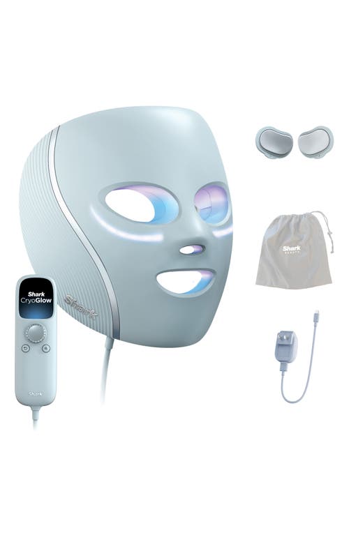 Shark CryoGlow Under-Eye Cooling + LED Anti-Aging Skin Clearing Face Mask in Blue Frost at Nordstrom