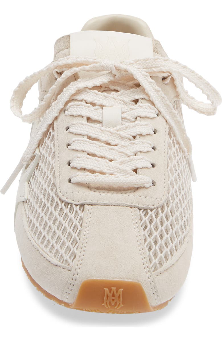 AMIRI Pacific Mesh Sneaker, Alternate, color, White