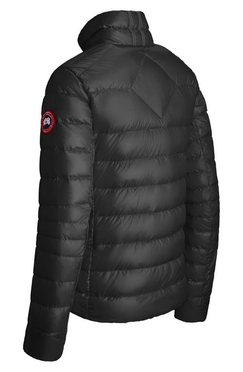 Canada Goose Cypress Packable 750-fill-power Down Puffer Jacket In Black