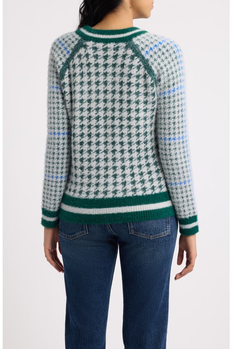 Raglan Sleeve Sweater, Alternate, color, FOREST