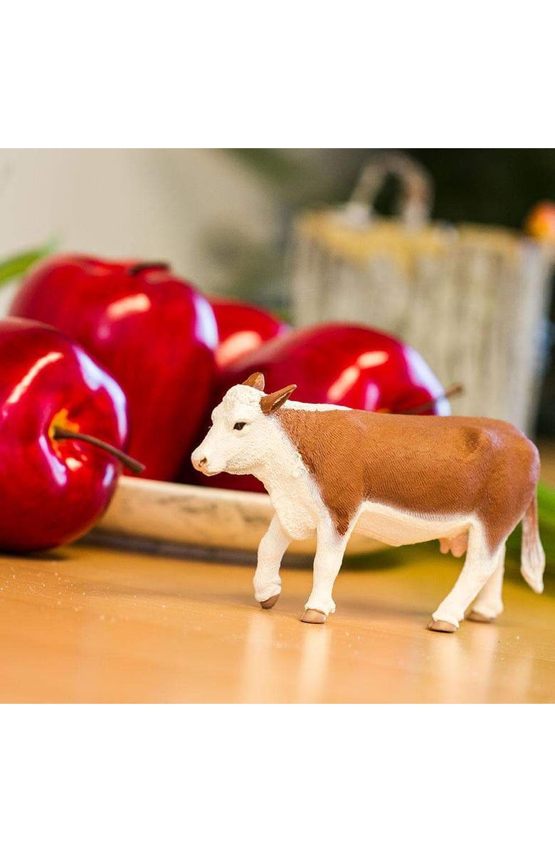 Safari Ltd. Hereford Cow Kids Toy Figure, Alternate, color, NO COLOR