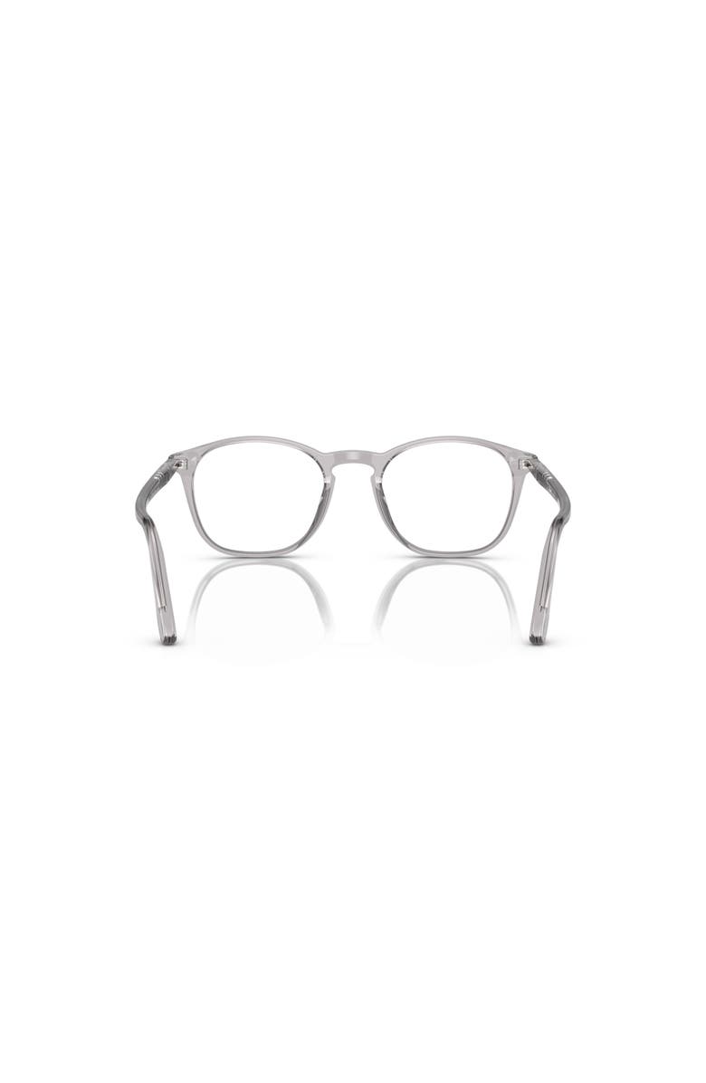 Persol 50mm Square optical glasses, Alternate, color, Grey