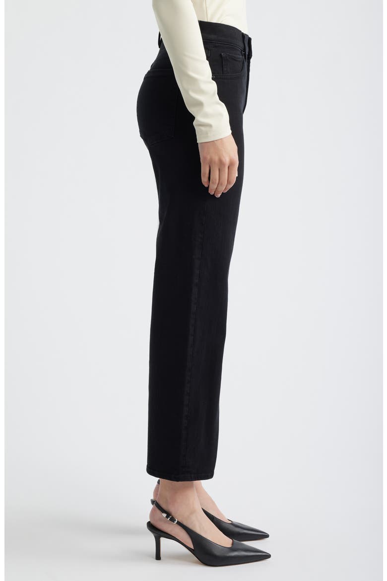 The Mellow Ankle Straight Leg Jeans, Alternate, color, MIDNIGHT