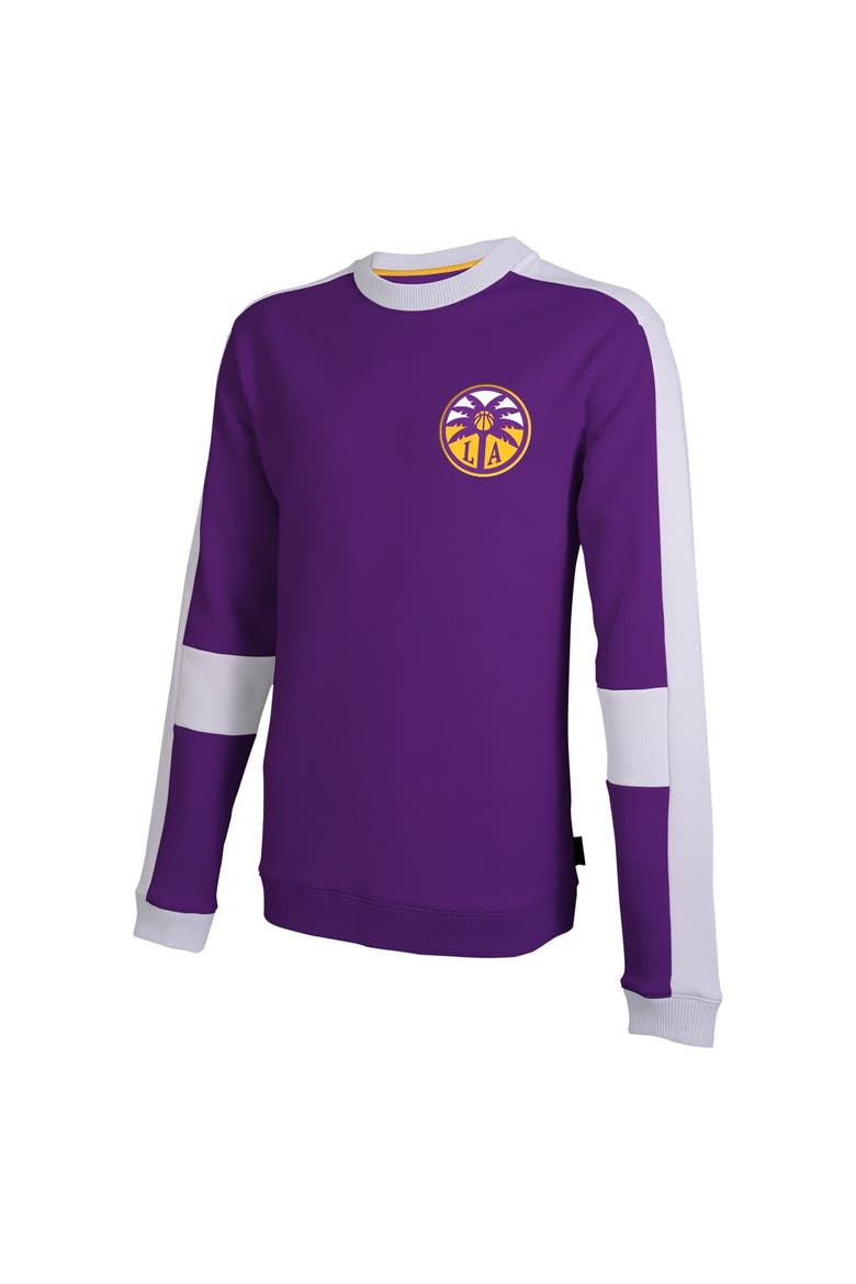 Unisex Stadium Essentials Purple Los Angeles Sparks Half Time Long Sleeve T-Shirt, Alternate, color, Purple