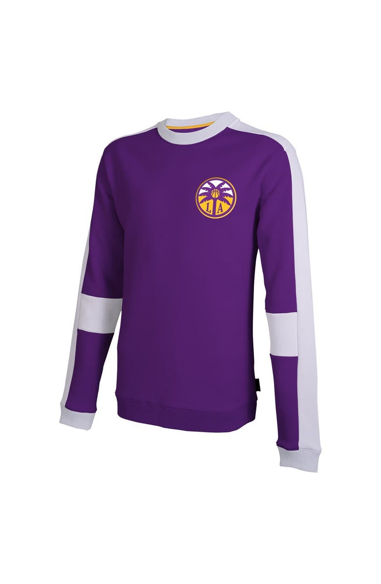 Stadium Essentials Unisex Stadium Essentials Purple Los Angeles Sparks Half Time Long Sleeve T-Shirt, Alternate, color, Purple