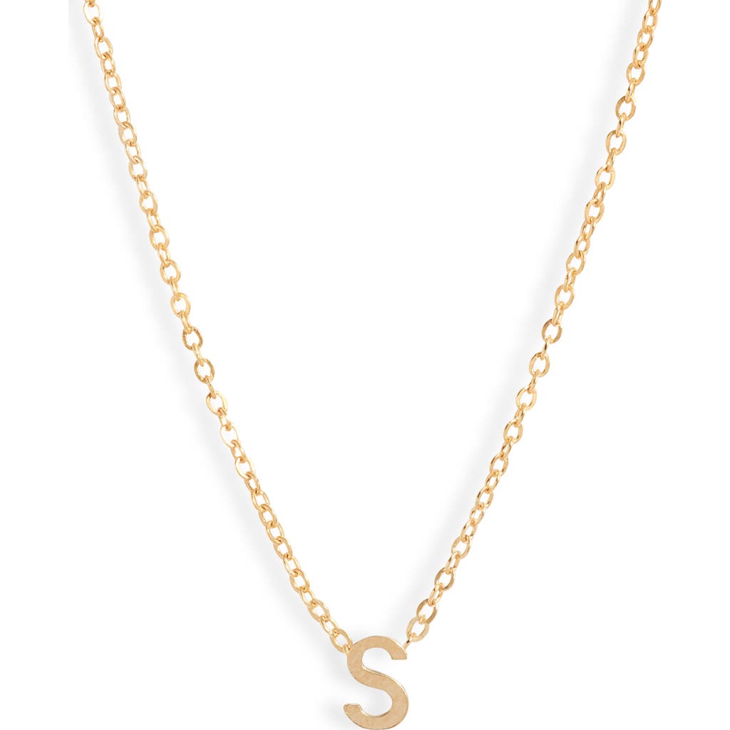 Set & Stones Cheyenne Initial Pendant Necklace