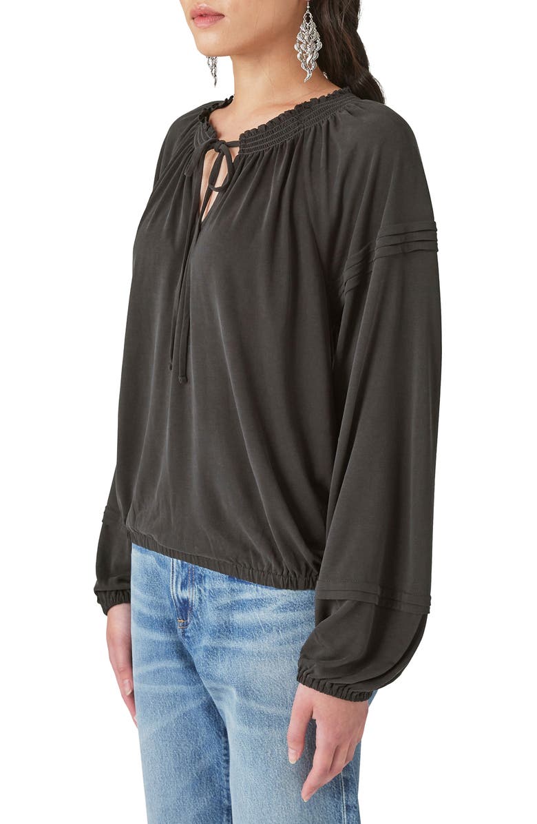Lucky Brand Sandwashed Blouson Top, Alternate, color, 