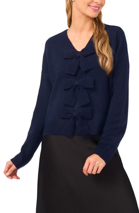 Bow Front Sweter