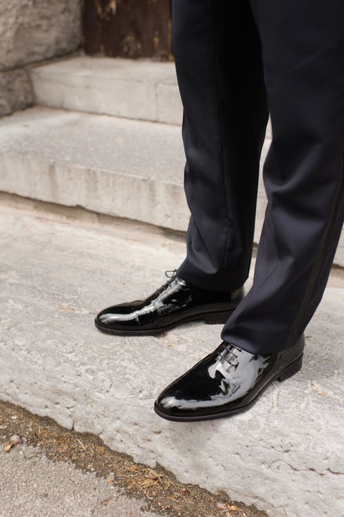 Ace Marks Carlo Wholecut Oxford In Black