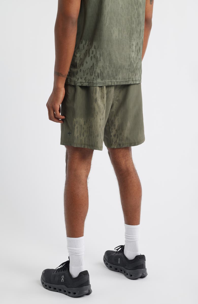 SANTO STUDIO Tempo Tech Shorts, Alternate, color, Cheetah Brown