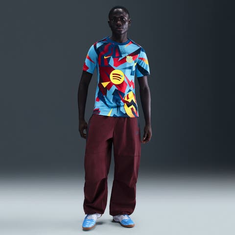 Men's Nike Blue Barcelona Special Edition Academy Pro Pre-Match Dri-FIT Top