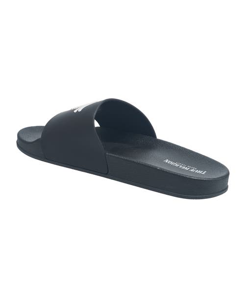 True Religion Ti Logo Slide In Black