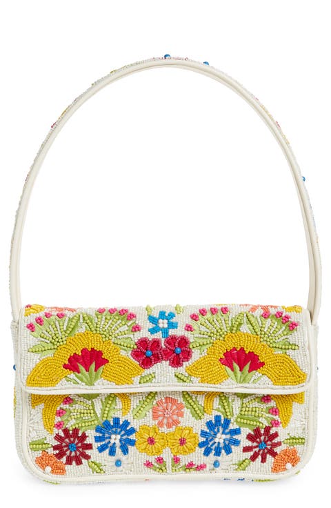 Tommy Beaded Shoulder Bag