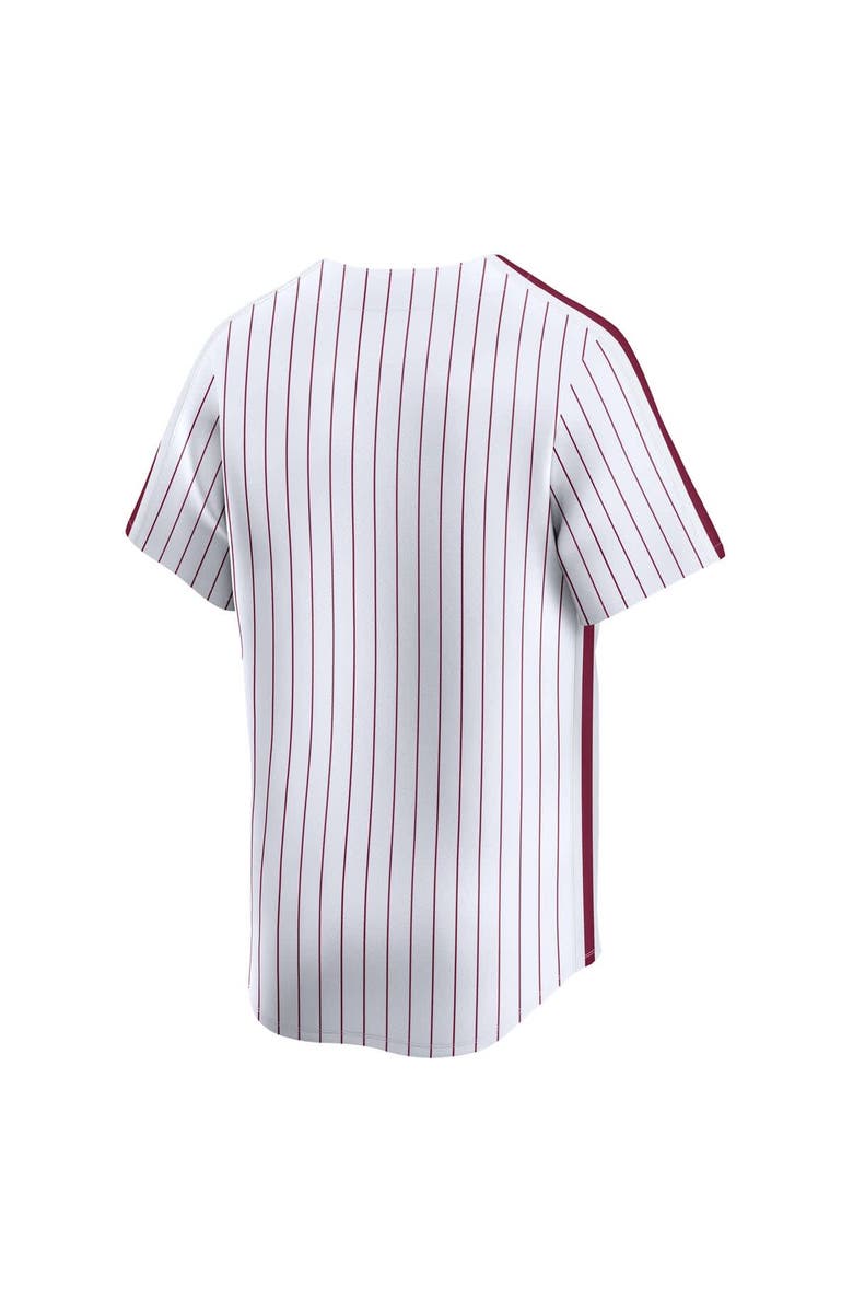 Nike Men's Nike White Philadelphia Phillies Throwback Cooperstown Collection Limited Jersey, Alternate, color, White