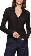 Sanctuary Juno Textured Button-Up Top