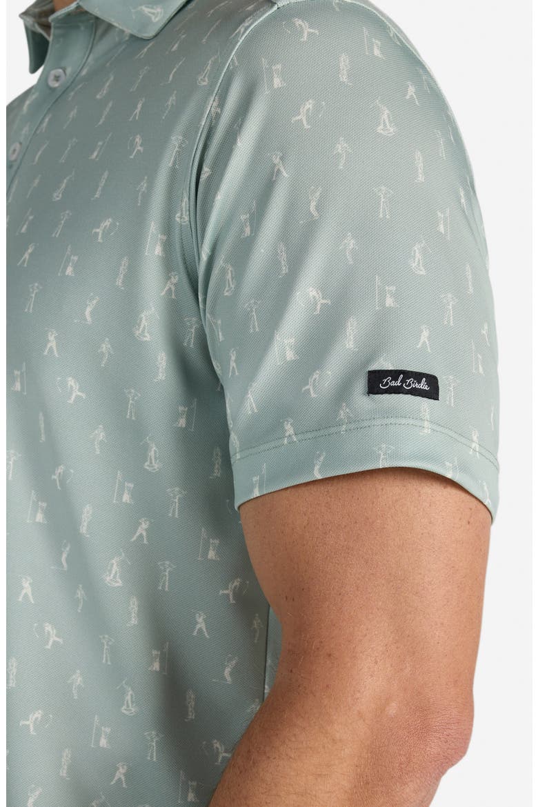 Range Monster Tech Piqué Polo, Alternate, color, RANGE MONSTER - SAGE