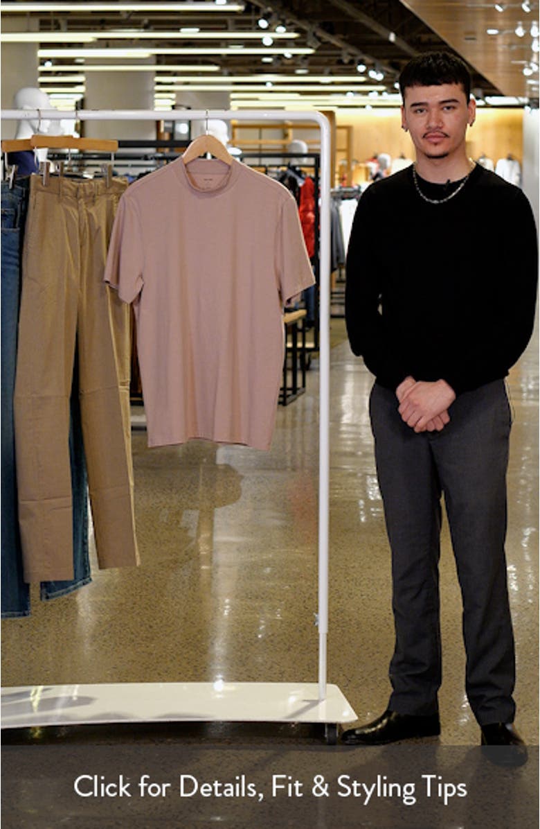 Mock Neck T-Shirt, sales video thumbnail