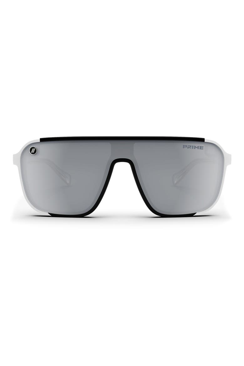 Meister X2 99mm Polarized Flat Top Sunglasses, Main, color, PRIME 21 - COLOR BLOCK