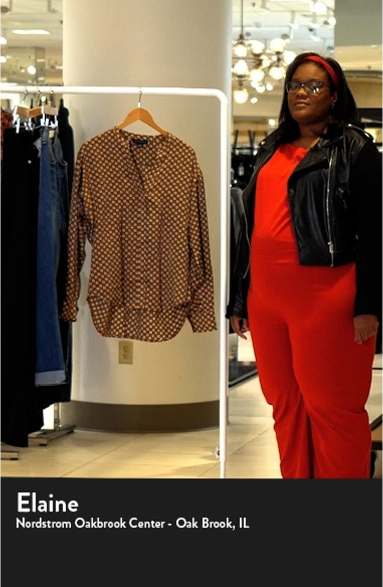 Modern Print Blouse, sales video thumbnail