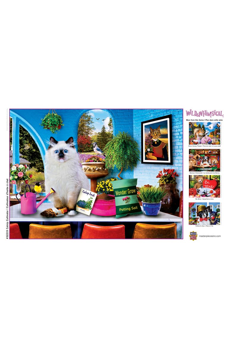 Catnip Cultivator 300 Piece Puzzle, Alternate, color, Multicolor