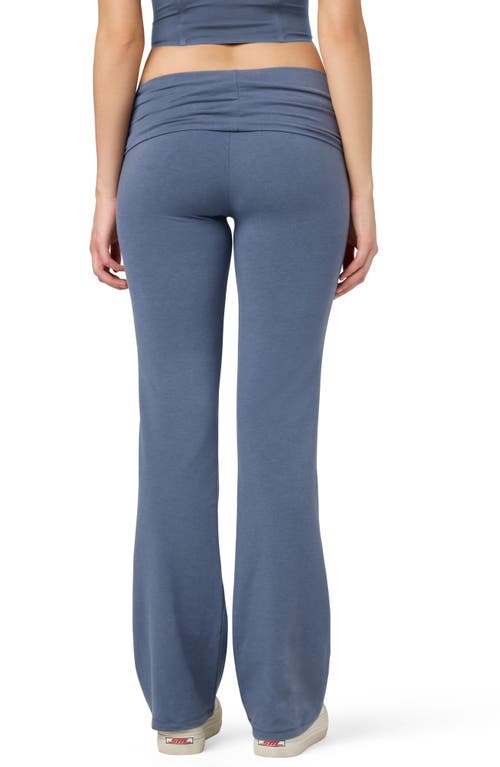 Florence By Mills Fold Down Flare Pants In Grisaille