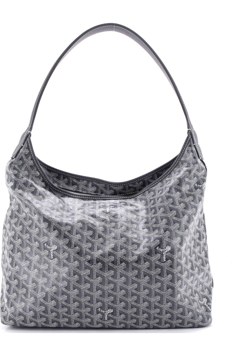 Pre-Owned Goyard Boheme Hobo Printed Coated Canvas, Alternate, color,