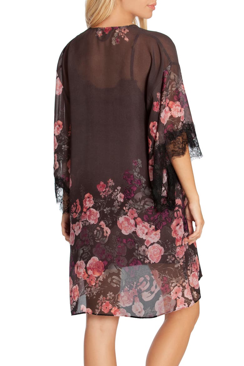 Rose Noir Duster, Alternate, color, ROSE NOIR PRINT-GREY