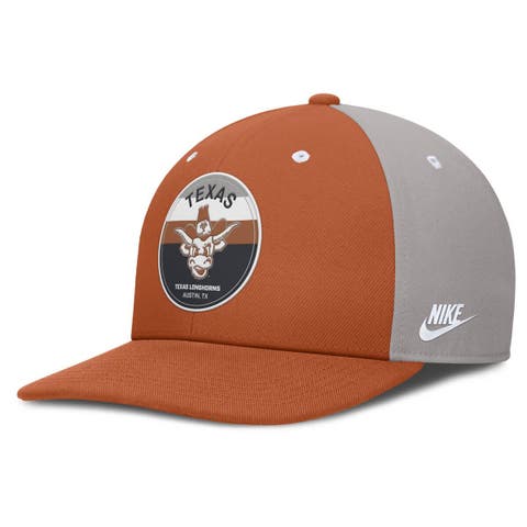 Men's Nike Texas Orange/Gray Texas Longhorns Prep Pro Performance Snapback Hat