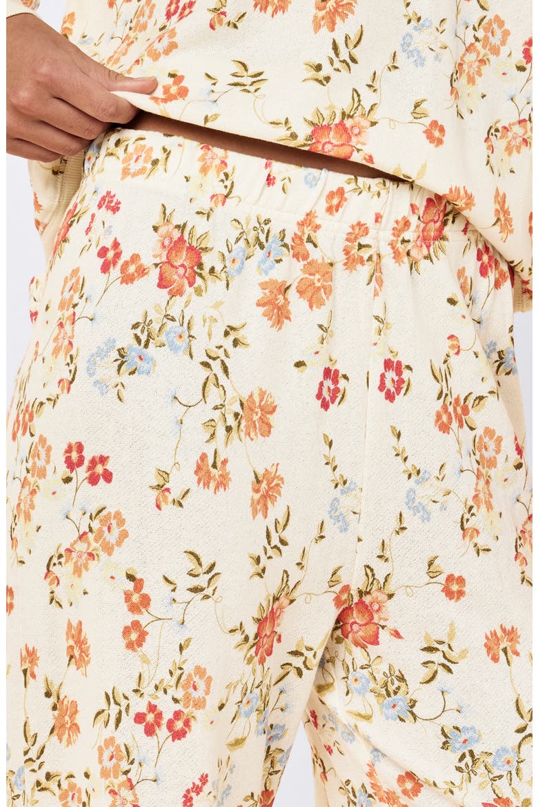 Most Wanted Floral Joggers, Alternate, color, AMBER FLORAL