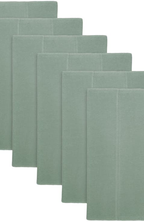 Cotton Burp Cloths - Pack of 6