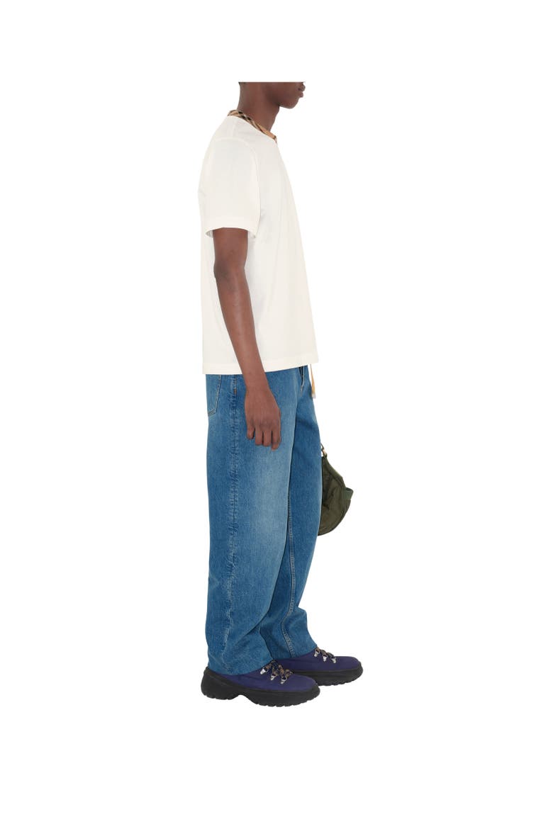 Loose Jeans, Alternate, color, Mid blue
