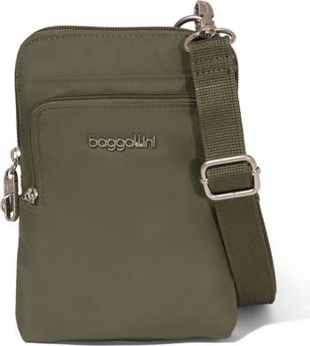 Baggallini Anti-Theft Activity Crossbody Bag - Thyme