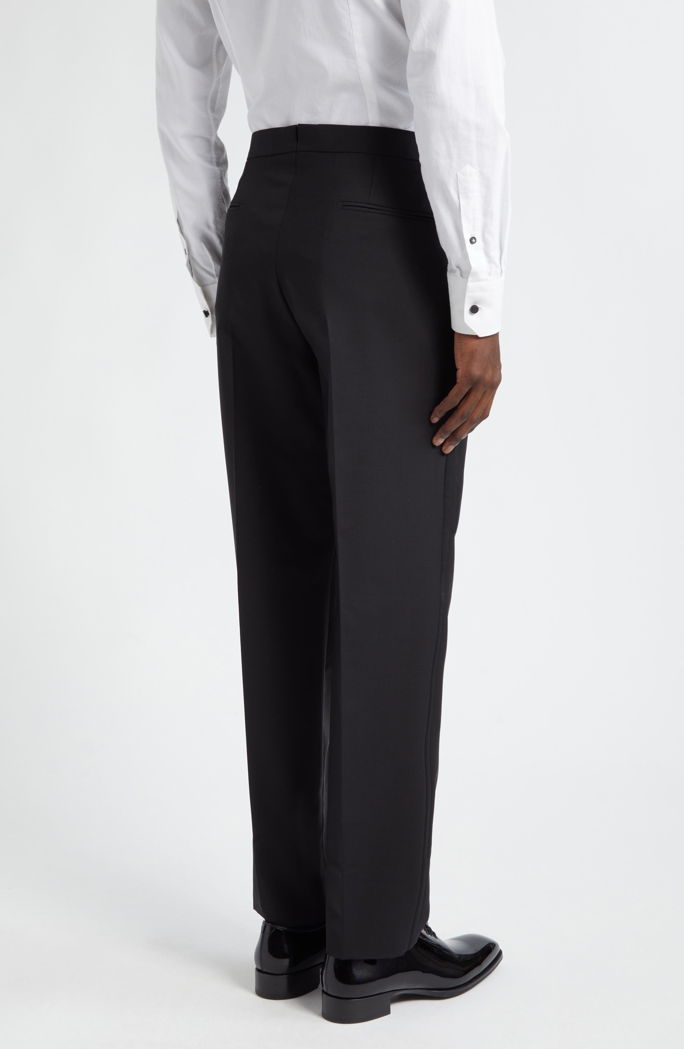 Wool & Mohair Tuxedo Trousers - image 2