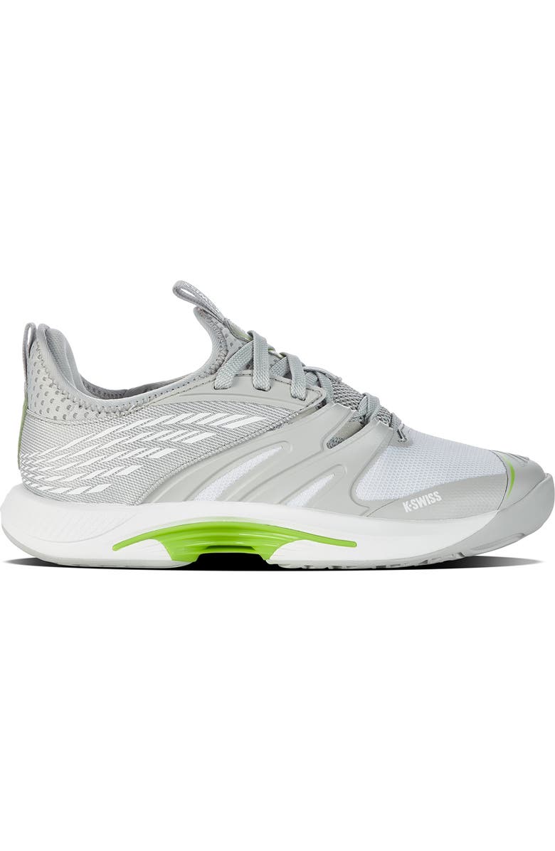 K-Swiss SpeedTrac Sneaker, Alternate, color, Grey Volt/ White/ Limon