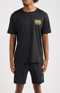 SANTO STUDIO Line Up Performance Graphic T-Shirt