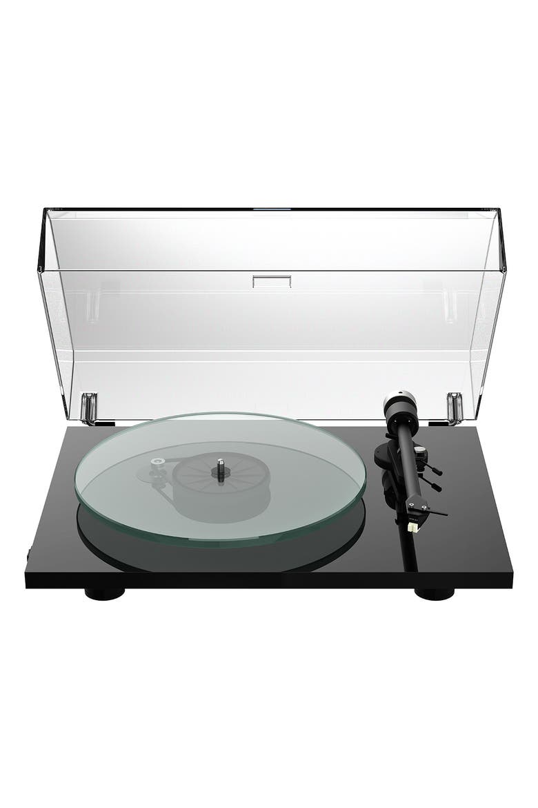T2 W Turntable with Wi-Fi & Sumiko Rainier Cartridge, Main, color, Black