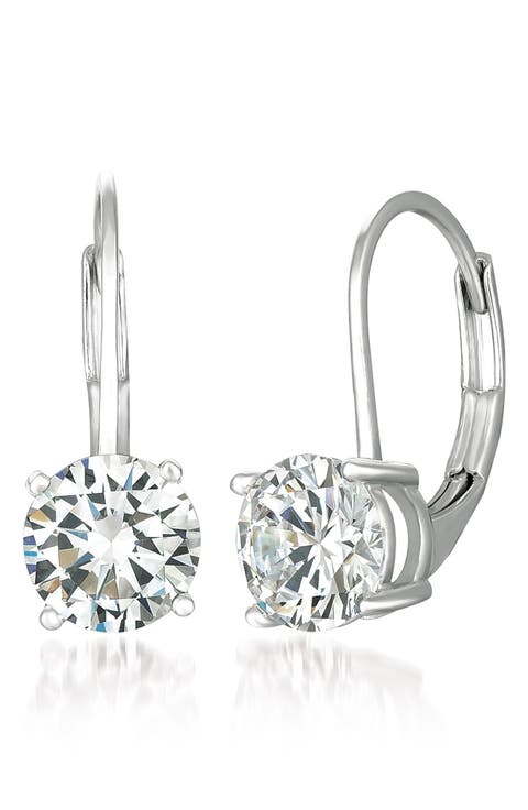 Cubic Zirconia Drop Earrings