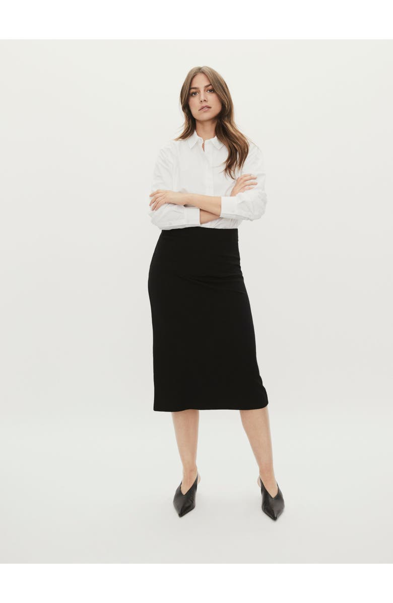 Masai Copenhagen MaSeuloa Midi Pencil Skirt, Alternate, color, Black