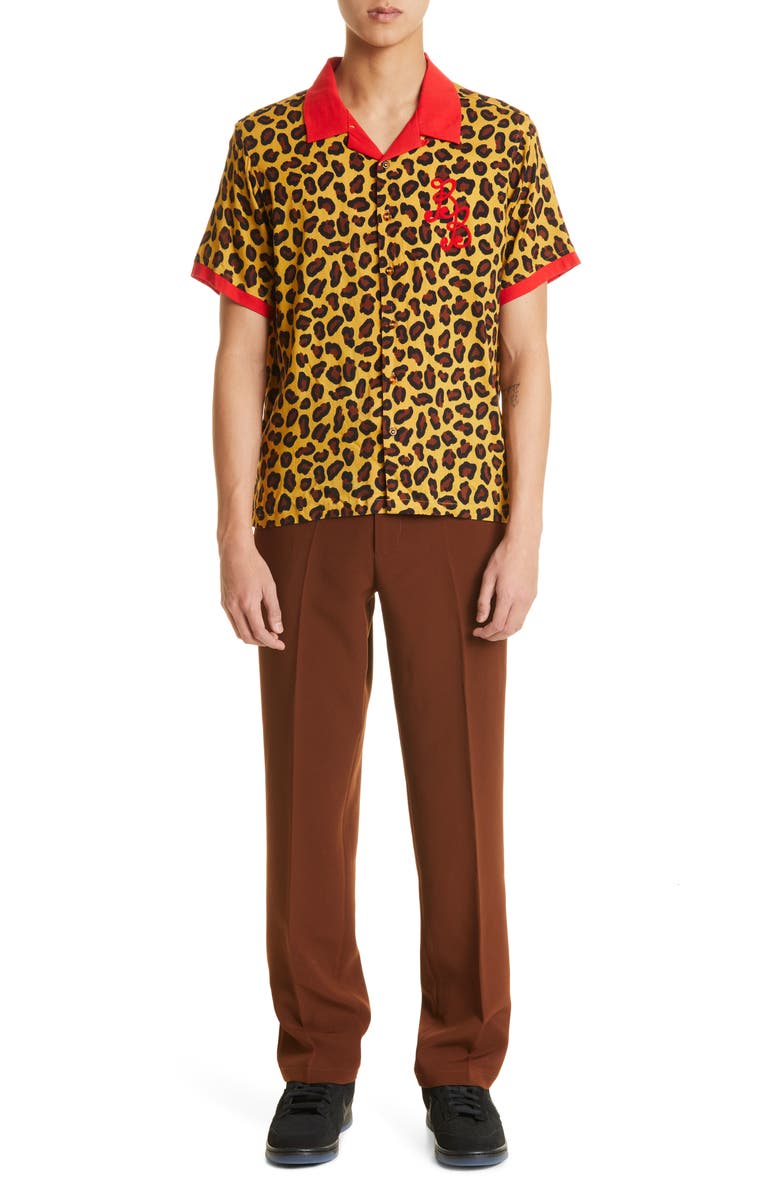 BOGEY BOYS Tailored Fit Flat Front Golf Pants, Alternate, color, 